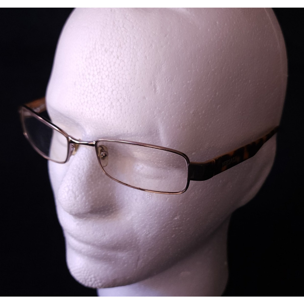 Versace Italy Mod 1094 1013 eyeglass Frames 51-17-135 Brown / Tort eyewear